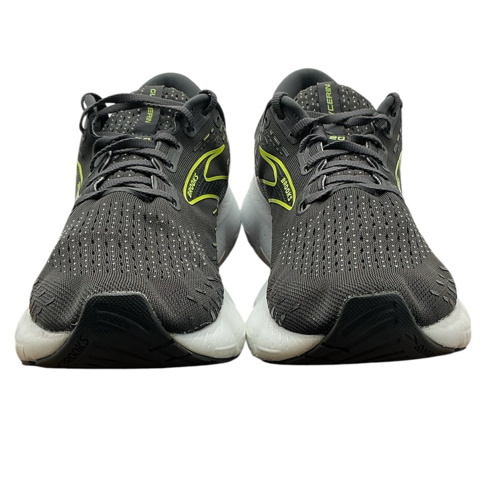 Brooks glycerin 20 Gray and‎ Green Athletic Sneakers size 11 M